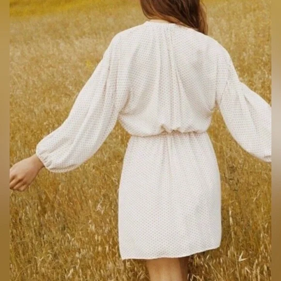 Christy Dawn Cream Mini Dress - Picture 3 of 14